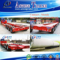 heavy duty hydraulic lifting and dropping steering large container transportation semi trailer/truck trailer for sale